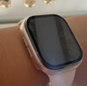 Apple/苹果 Watch S11 智能手表GPS款46毫米玫瑰金色铝金属表壳淡桃粉色运动型表带S/M MEVT4CH/B 实拍图