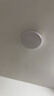 惠普精工卧室吸顶灯led现代简约餐厅书房灯具圆形40cm遥控三色 实拍图