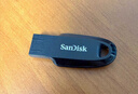 闪迪（SanDisk）64GB USB3.2 U盘 CZ550黑色 读速100MB/s 安全加密 数据恢复 学习办公电脑车载 高速大容量优盘 实拍图
