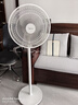 美的（Midea）【品质推荐】七叶轻音柔风电风扇/家用省电落地扇/台式电扇/广角摇头节能宿舍小型风扇 SAE35CA 实拍图