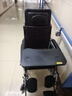 鱼跃(yuwell)手动轮椅车H059B老人半躺护理型带坐便椅餐板钢管可折叠 实拍图
