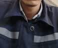乐优佰易 长袖工作服套装男耐磨工厂车间厂服工人反光条汽修劳保服春秋 深蓝加厚长袖 180  实拍图