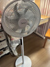 美的（Midea）【闪拆系列】一键闪电拆装直流变频家用语音电风扇一级能效轻音落地扇大风力卧室立式电扇SDJ30BC 实拍图