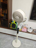 美的（Midea）【幸运草安睡2ProMax】家用空气循环扇/直流变频轻音小型电风扇/净化落地扇 智能语音遥控3D摇头 实拍图