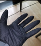 英科医疗（INTCO）一次性手套丁腈100只大码食品级厨房耐用家务黑色丁晴橡胶手套 实拍图
