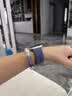 Apple/苹果 Watch S11 智能手表GPS款42毫米银色铝金属表壳雾紫色运动型表带S/M MEUT4CH/B 实拍图
