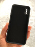 KEKLLE适用苹果x云感硅胶手机壳 iPhone x保护套 新升级四边全包云感硅胶保护套肤感防摔超薄软壳 黑色 实拍图