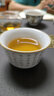 昌朴居 汝窑茶杯主人杯品茗杯功夫茶杯心经杯陶瓷茶盏茶具个人单杯喝茶杯 月白汝窑反口杯-陋室铭 实拍图