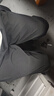 真维斯冰丝休闲裤男夏季垂感高级感速干透气男士直筒裤男生宽松大码长裤 实拍图