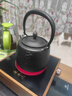 晋韵堂中华老字号福器纯手工铁壶煮水壶铸铁壶生铁壶茶具烧水壶茶壶 福（京仓发货自带赠品壶叉+壶垫） 750ml 实拍图