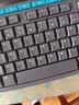 罗技（Logitech）MK275 键鼠套装 无线键鼠套装 办公键鼠套装 全尺寸 商务键鼠套装 带无线2.4G接收器 黑蓝色 实拍图