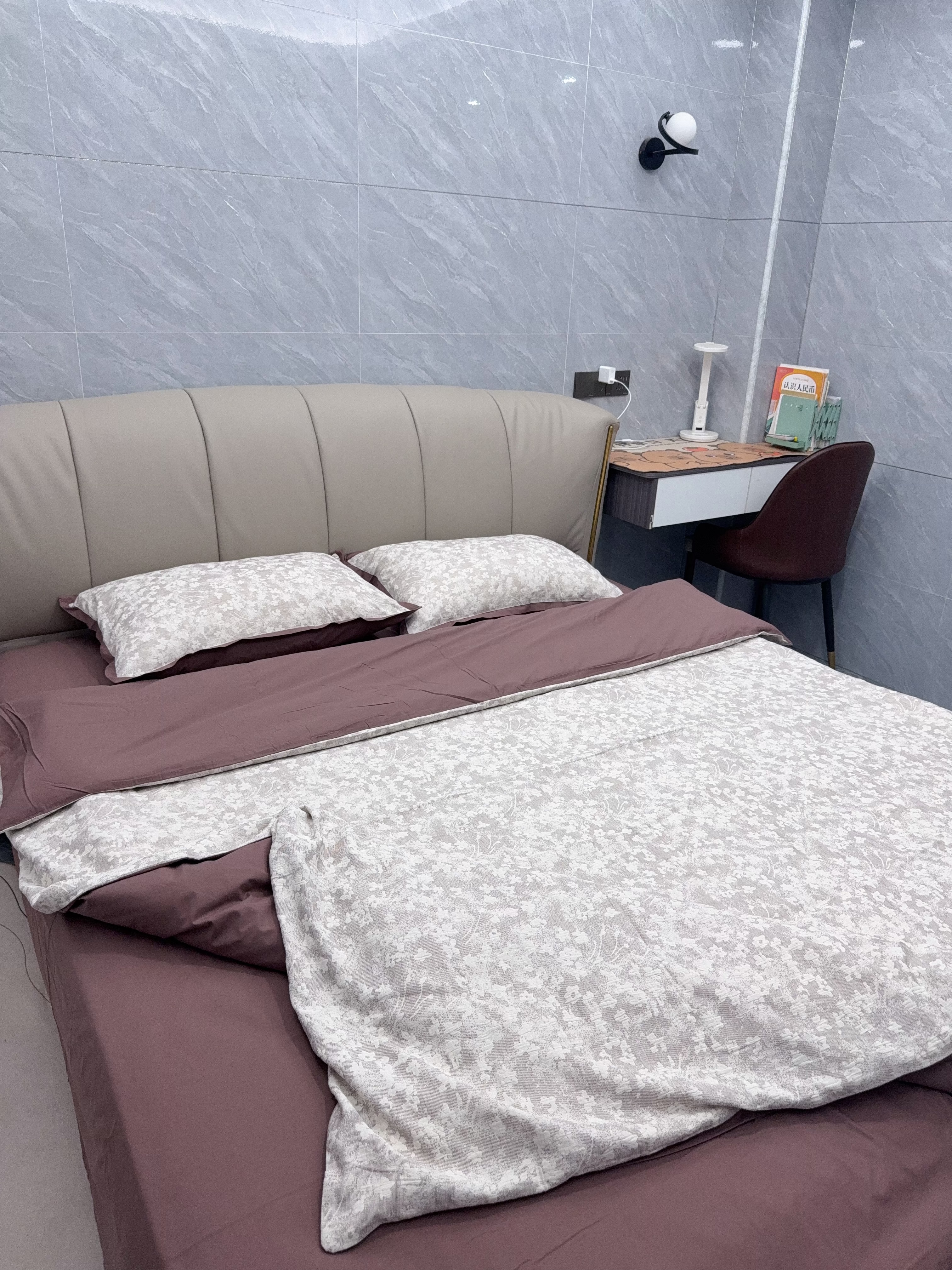 向内穿行全棉色织提花三层纱复古风格四件套 浆果 1.5/1.8m床单款 实拍图