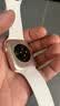 Apple/苹果 Watch S11 智能手表GPS款46毫米玫瑰金色铝金属表壳淡桃粉色运动型表带M/L MEVU4CH/B 实拍图