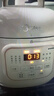 美的（Midea）电压力锅小型1-3人高压电饭锅0涂层迷你饭煲1.8L 多功能一体智能预约开盖火锅煲汤炖煮MY-E2925G 实拍图