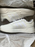 adidas NIZZA PLATFORM厚底增高运动帆布鞋女阿迪达斯三叶草 白   37 实拍图