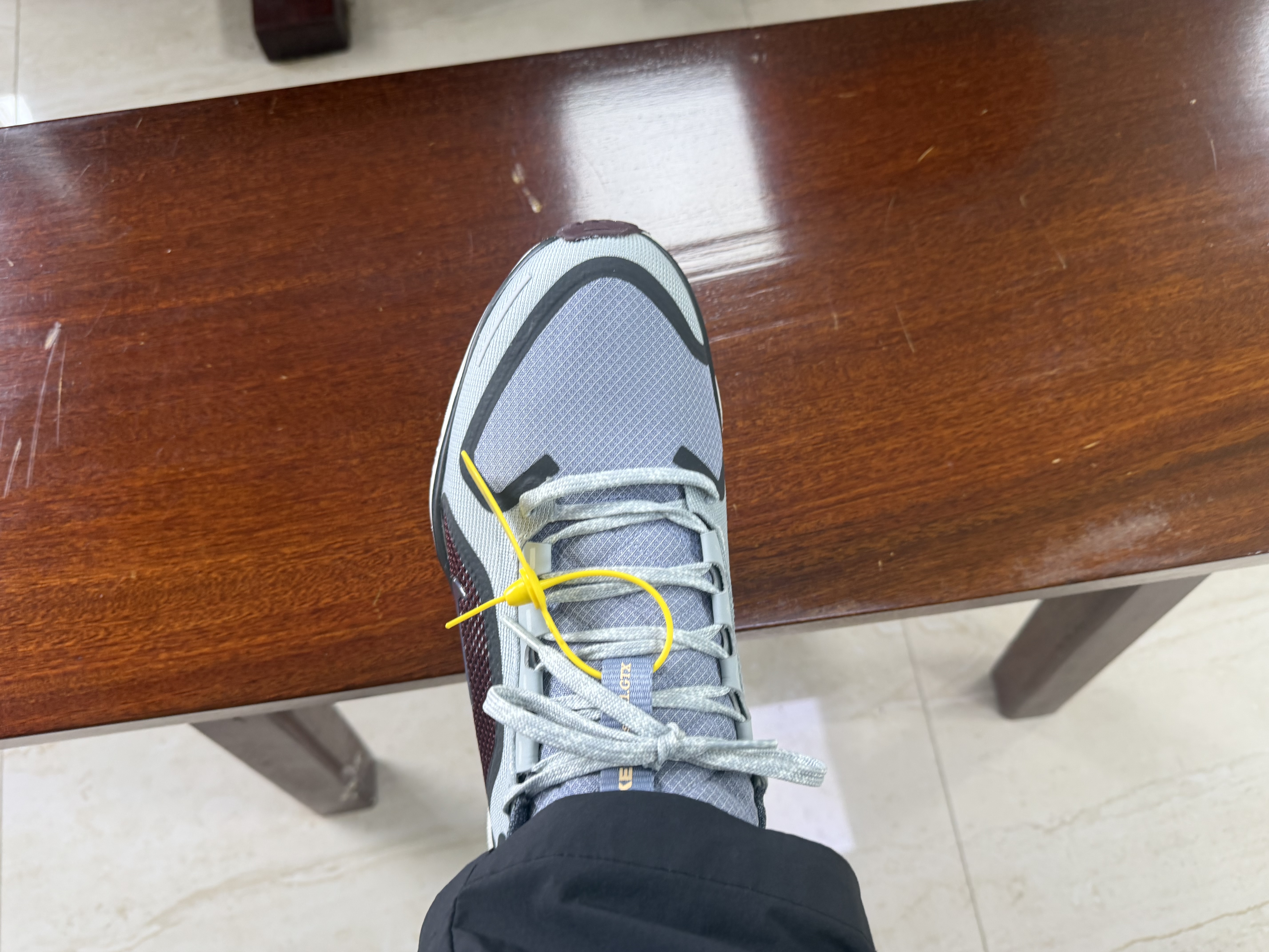 耐克NIKE男飞马PEGASUS GTX春夏保暖防水跑步运动鞋FQ1356-003灰41 实拍图