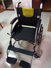 鱼跃(yuwell)手动轮椅车H053C铝合金折背折叠轻便老年残疾人代步 实拍图