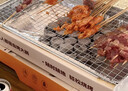 尚烤佳（Suncojia）一次性烧烤炉 便携烧烤架 木碳烤羊肉串炉 烧烤箱 烤肉炉含木炭 实拍图
