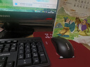 联想（Lenovo）KN210键盘鼠标套装 2.4G无线键鼠套装 全尺寸商务办公  笔记本电脑键盘台式机一体机 黑色 实拍图
