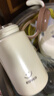 日康（rikang）保温杯 316不锈钢吸管杯学生幼儿园上学专用320ML  B4023-2 咖色 实拍图