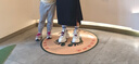 森马女鞋夏季2026新款透气网面跑步小白鞋百搭休闲运动厚底增高老爹鞋 白红 （基础款） 35 实拍图