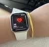 Apple/苹果 Watch S11 智能手表GPS+蜂窝款46毫米玫瑰金色铝金属表壳淡桃粉色运动型表带S/M MFDG4CH/B 实拍图