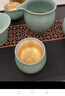 宅轻松 仿乌金石家用茶盘沥水储水功夫茶具托盘干泡茶台排水轻奢托盘 实拍图