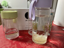 富光清然玻璃杯 高硼硅玻璃水杯子 女生便携牛奶咖啡高颜值茶杯480ml 实拍图