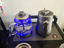 开品全自动双壶上水纯钛茶台烧水壶电热水壶 恒温24小时电茶炉 嵌入式一体机茶盘电茶壶泡茶专用一体机 1L 【纯钛 双上水】20X37CM 煮茶烧水 实拍图