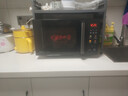 美的（Midea）微碳微波炉烤箱一体机900w微波1000w烧烤平板光波速热23L容量变频臻彩荧幕 （C32） 实拍图