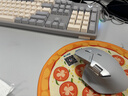 雷柏（Rapoo）MT760Mini中小手无线/蓝牙/有线多模办公鼠标 人体工学跨屏传输150小时续航11键可定义 灰白 实拍图
