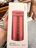 乐扣乐扣（LOCK&LOCK）不锈钢纤巧便携保温杯茶水杯车载商务杯子200ml红色LHC550 实拍图