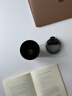 膳魔师（THERMOS）便携电动搅拌杯咖啡杯新款陶瓷涂层车载办公室保温杯高颜值水杯子 膳魔师-曜夜黑【395ml】+咖色杯套 实拍图