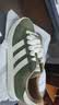 adidas「面包鞋」GRAND COURT BASE 00s休闲低帮板鞋男女阿迪达斯   绿色/沙漠棕/乳白色 (推荐女生选小半码)   41 实拍图