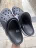 卡骆驰（CROCS）贝雅卡骆班洞洞鞋轻便耐磨一脚蹬休闲鞋女鞋时尚沙滩鞋|205089 冬日白/彩色-1LI 39 (240mm) 实拍图