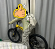 EROADE伊诺德折叠山地自行车男成人青少年学生超轻便携铝合金越野变速车 黄色【宙马X1】全铝合金-碟刹 24寸-适合身高150-170cm 24速 实拍图