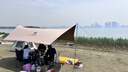 骆驼（CAMEL）天幕户外大号黑胶露营帐篷野营野餐遮阳棚防雨防晒全套装备 实拍图