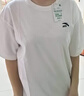 安踏（ANTA）多彩T | 短袖T恤男女夏季圆领上衣吸湿排汗宽松情侣短T520礼物 【经典logo】纯净白8103-7 快干棉+透爽科技 M 男170/女165 实拍图
