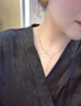 蝴蝶流苏项链女款不掉色古法小香风时尚颈链小众设计高级感锁骨链 蝴蝶流苏项链 实拍图