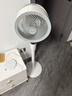 艾美特（AIRMATE）【天鹅MAX】空气循环扇直流变频家用大风力电风扇卧室轻音一级能效负离子净化语音落地扇 SRDI151 实拍图