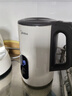 美的（Midea）恒温电热水壶烧水壶自动断电保温一体食品级304不锈钢冲奶热水壶1.7L大容量泡茶 MK-SH17X304 实拍图
