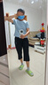361°运动裤子女夏季防晒跑步休闲冰丝宽松束脚九分裤662414714H-3 实拍图