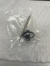 优伦诗适用浪琴阿玛尼天梭卡西欧表带圈环真皮活动圈卡扣扣环皮圈皮带扣 黑色真皮表圈2个+工具 20mm 实拍图