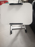 甄严选 可移动电脑桌升降床边桌床上学习桌办公懒人书桌简易折叠小桌子 【可折叠】暖白色60*40CM 实拍图