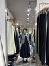 优衣库女装棉麻条纹层叠连衣裙/无袖裙子26春夏新款484787 69 藏青色 S 实拍图