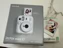 富士（FUJIFILM）拍立得 instax mini13 一次成像旅游相机 mini12 升级款定时自拍 生日礼物 送礼奖品 漂浮时刻礼盒 Mini13 奶霜白【自拍神器】 官方标配+20张相纸 实拍图
