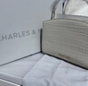 CHARLES&KEITH鳄鱼纹凯莉包手提包斜挎婚包包女包生日母亲节礼物CK2-50270880-1 实拍图