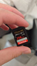 闪迪（SanDisk）256GB SD内存卡 4K V30 U3 C10 相机存储卡 读速200MB/s 写速140MB/s 微单/单反相机内存卡 实拍图