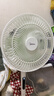 美的（Midea）【幸运草安睡1S】一级能效直流变频声控电风扇家用遥控卧室静音落地扇台式桌面抗菌大风力转页扇 实拍图