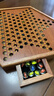 胜旅跳棋玻璃弹珠木质实木跳跳棋大号红木儿童益智玩具游戏棋露营 实拍图